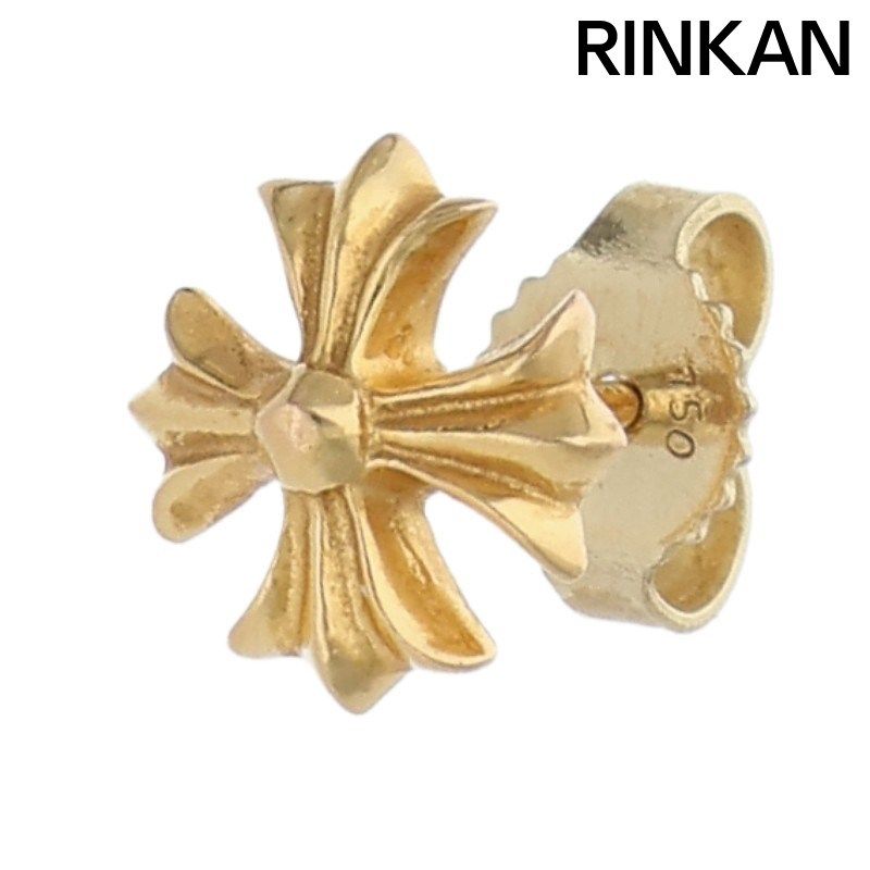 クロムハーツ 22K No2 CH PLS|22KCHプラススタッド ゴールドピアス メンズ