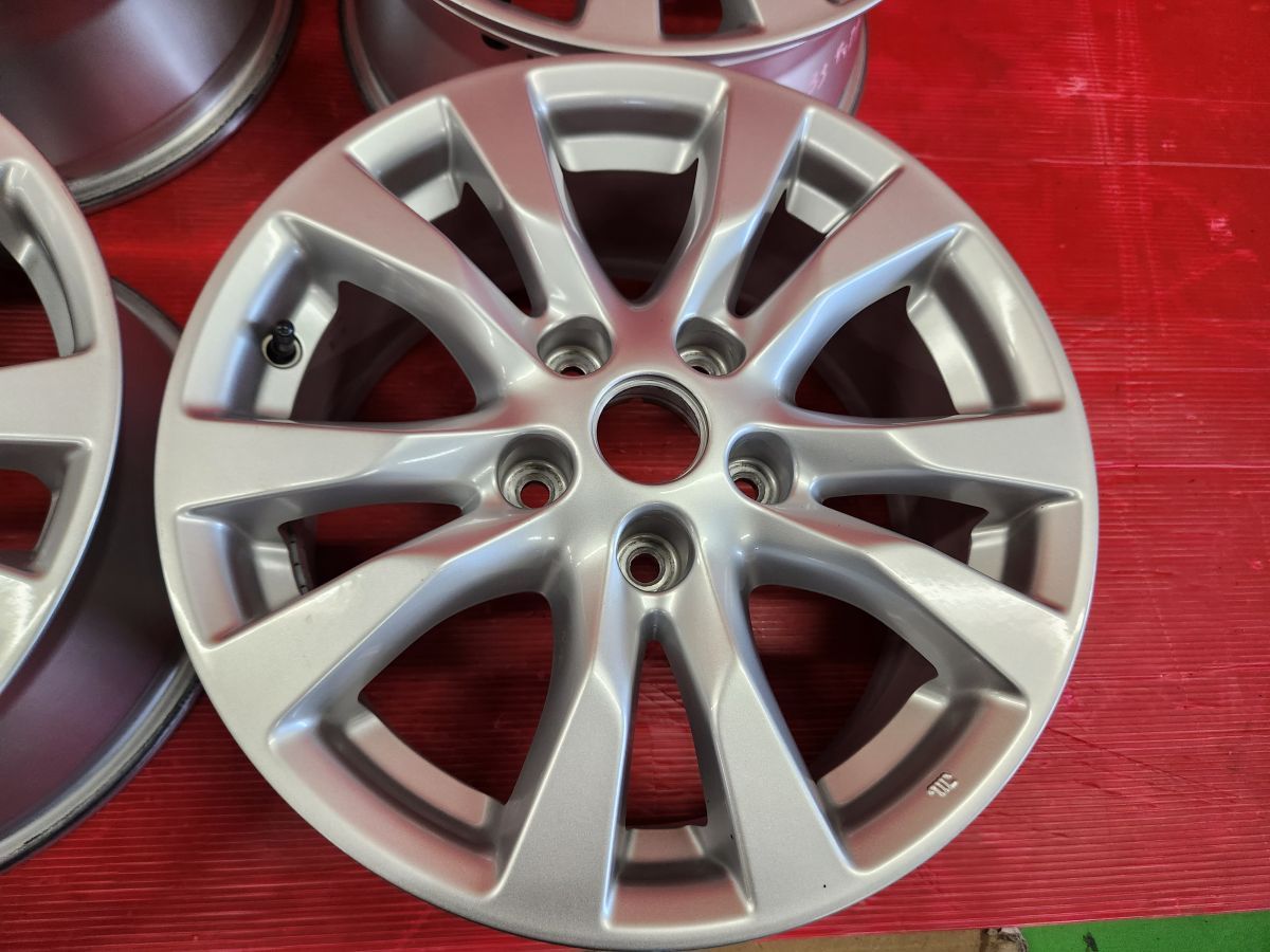 日産 ティアナ純正16インチホイール ハイグロス♪ 4本 6.5J +50 5H 114.3 アイスガード 215/60R16 L33 J32 J31 V35 スカイライン TEANA 日産 ティアナ純正16インチホイール ハイグロス♪ 4本 6.5J +50 5H 114.3