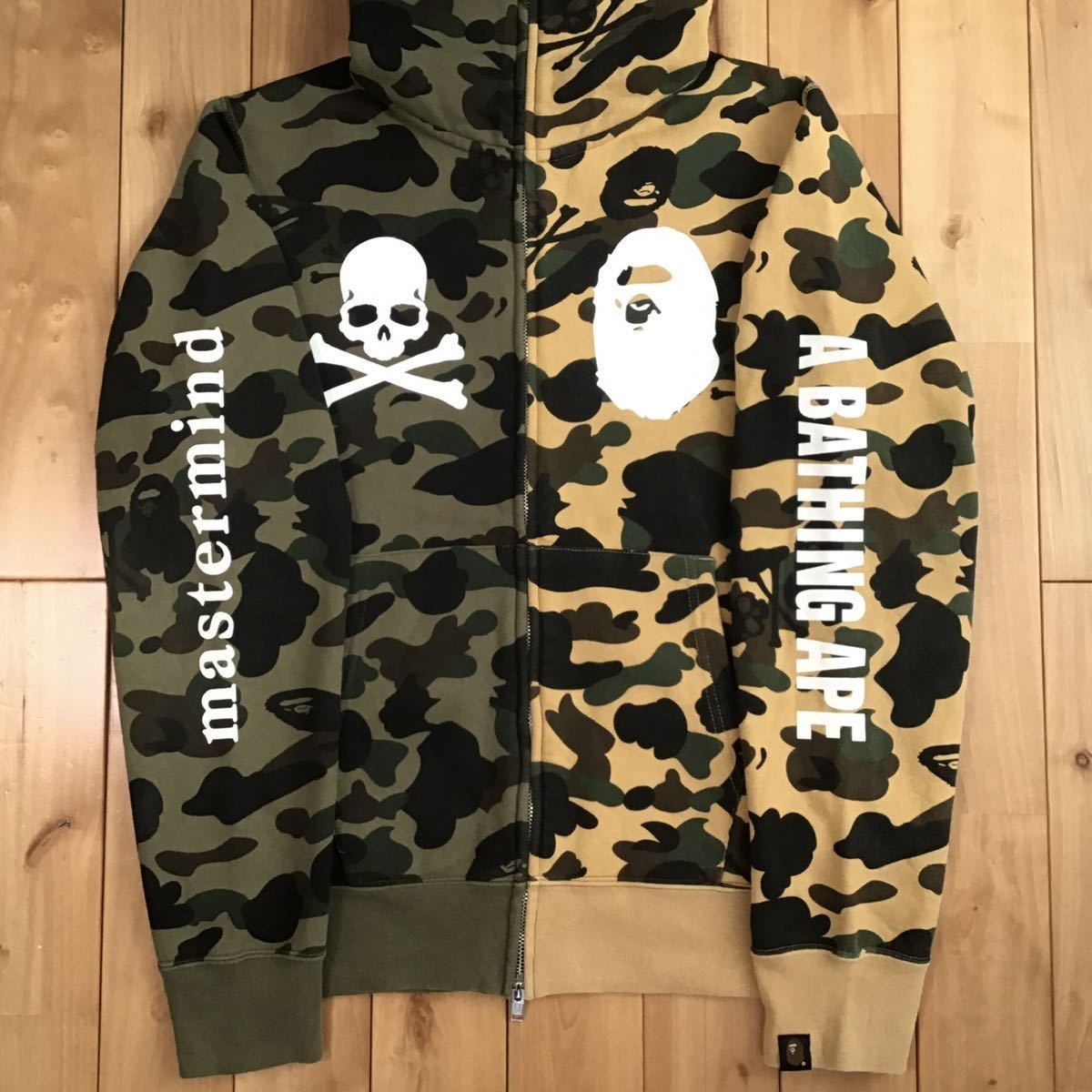 サラサラの生地ですBAPE×MASTERMIND パーカー