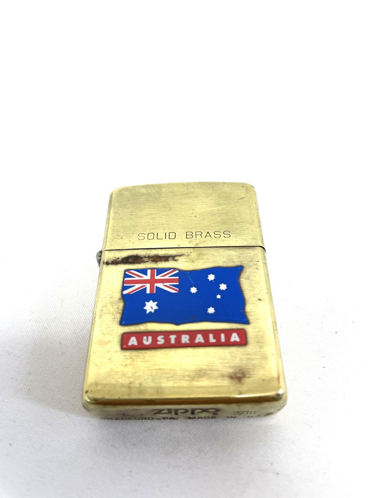 2024年新作入荷 ジッポ ZIPPO SOLID AUSTRALIA ソリッドブラス BRASS その他