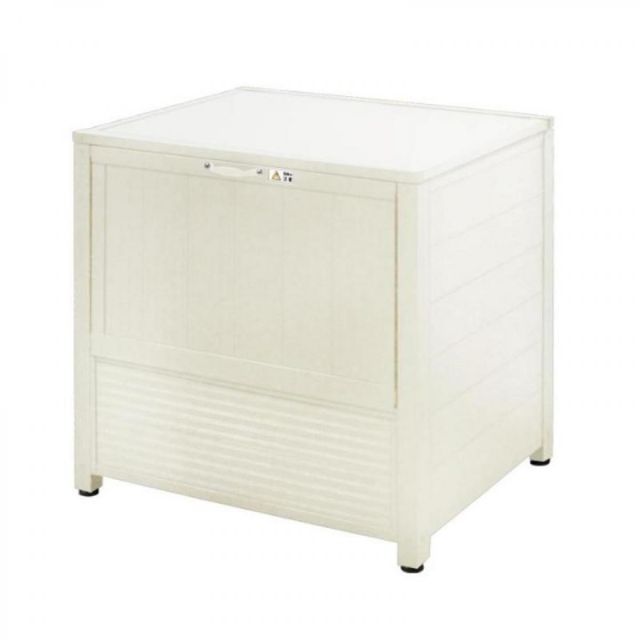 谷村実業 屋外用 アルミダストボックス 70 アイボリー W725×D610×H715 TAN-956-70IV