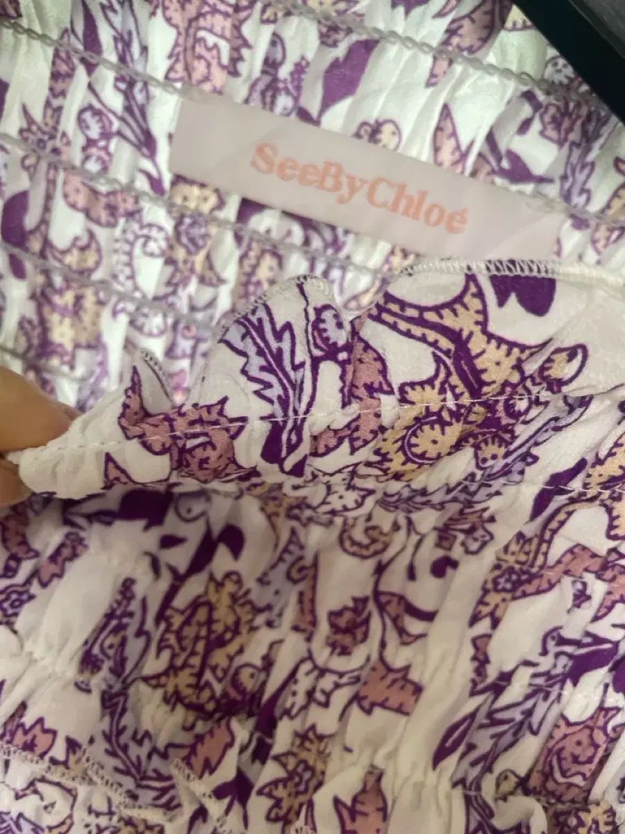  See by chloe シフォン ブラウス 長袖 シャツ ブラウス