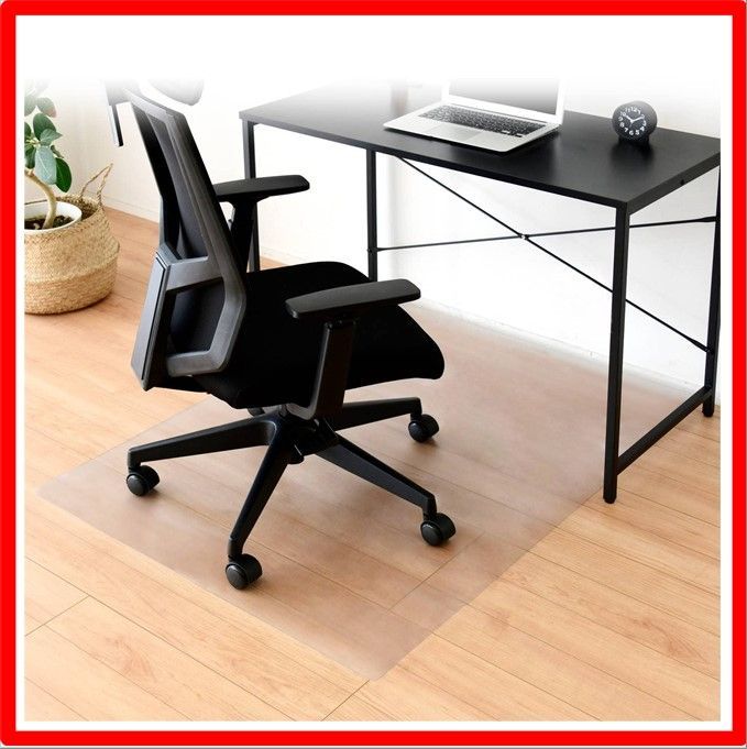 【送料無料 】 120×90cm_クリア 山善(YAMAZEN) チェアマット 120×90cm 1.5mm厚 クリア CFM-120