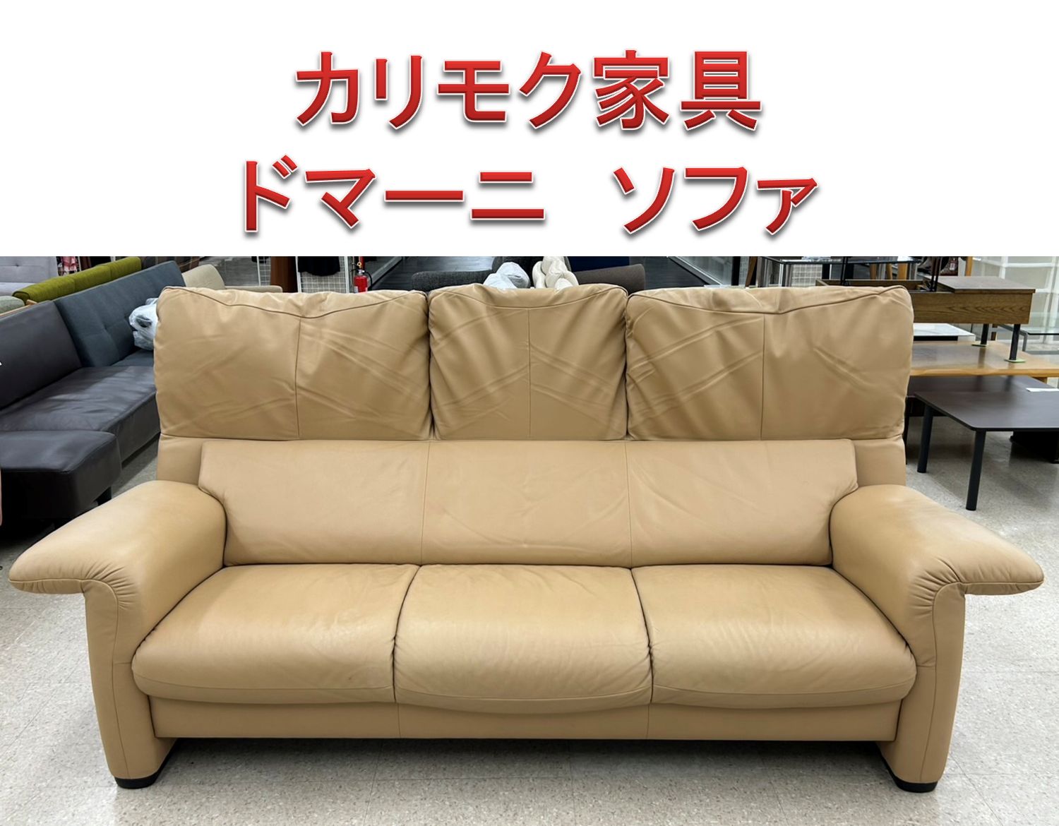 カリモク　ドマーニ　ソファ