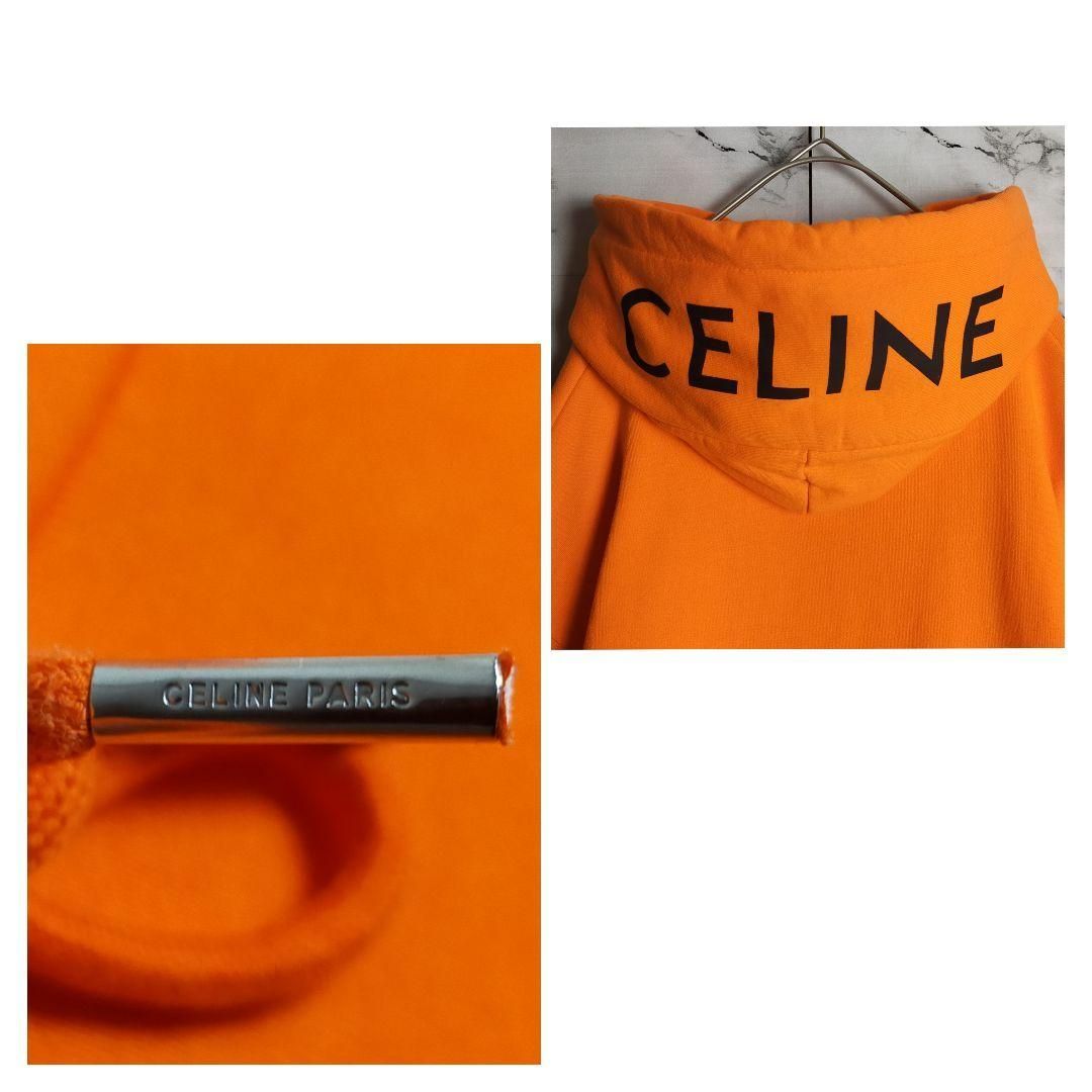 【人気デザイン】セリーヌ☆フードロゴ パーカー 入手困難 即完売品モデル 人気デザイン】セリーヌ☆フードロゴ パーカー 入手困難 即完売