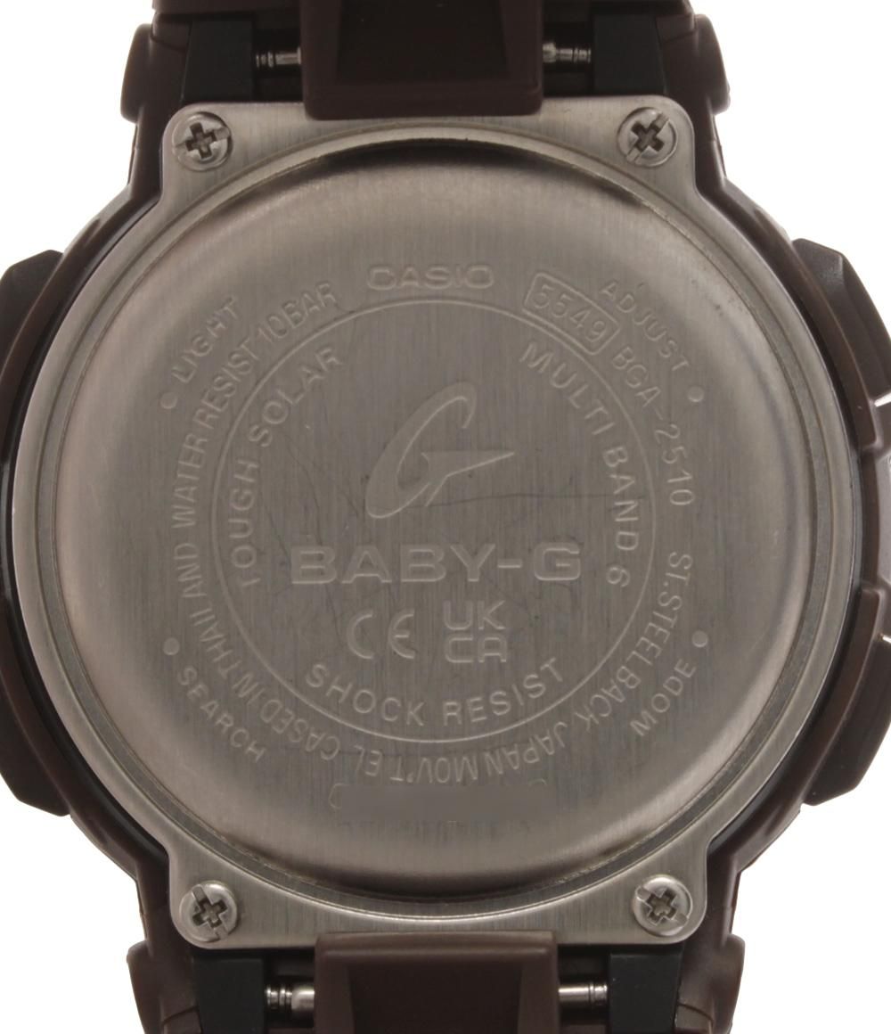 [カシオ] 腕時計 ベビージー 電波ソーラー BGA-2510-2AJF レディース ブルー CASIO BABY-G BGA-2510-2AJF 腕時計