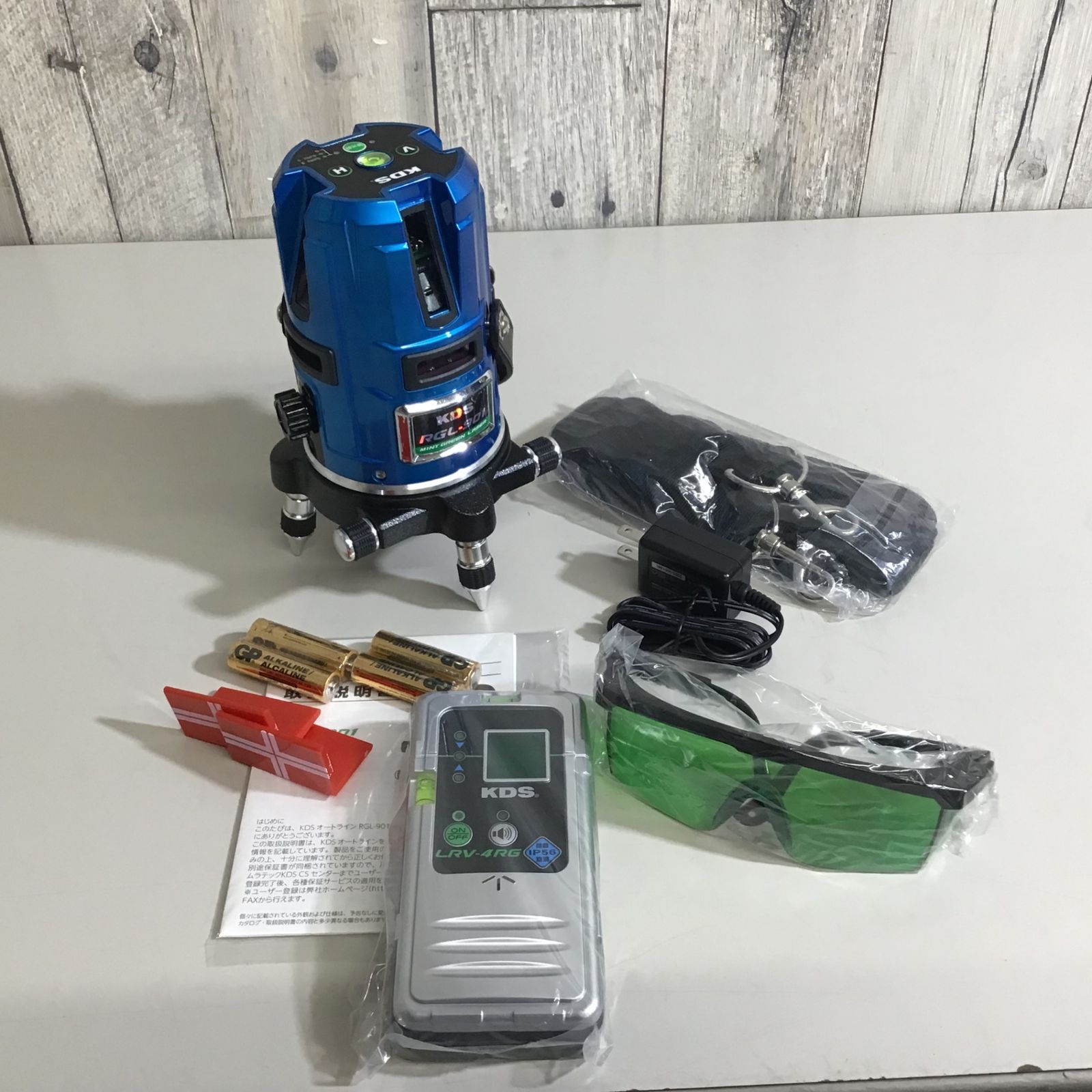 KDS ムラテック レーザー墨出し器 RGL-901 RSA 本体 受光器 三脚