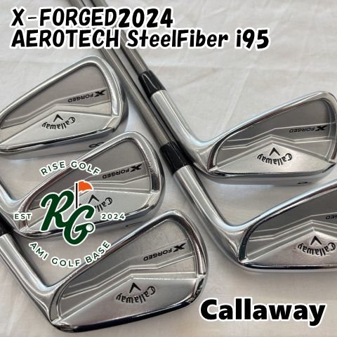 アイアンセット キャロウェイ X-FORGED2025◆AEROTECH SteelFiber i95◆R◆33 5039