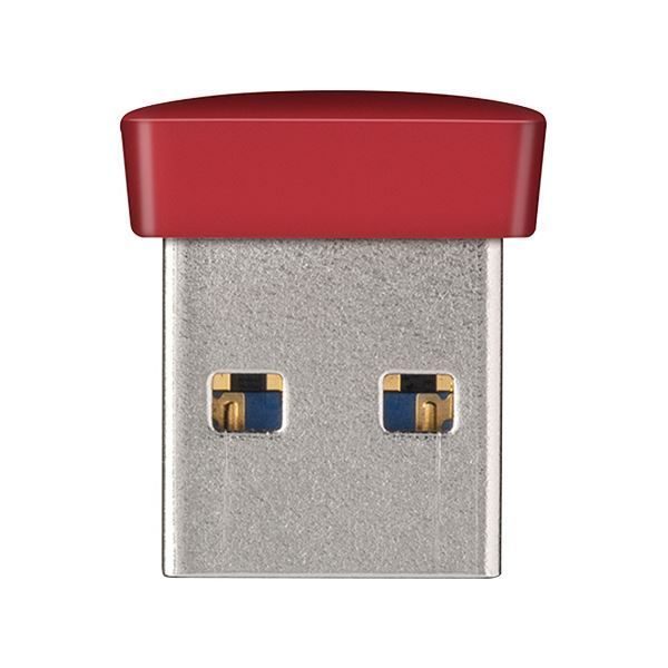 （まとめ） バッファロー USB3.0対応マイクロUSBメモリー 16GB レッド RUF3-PS16G-RD 1個 （×5セット）