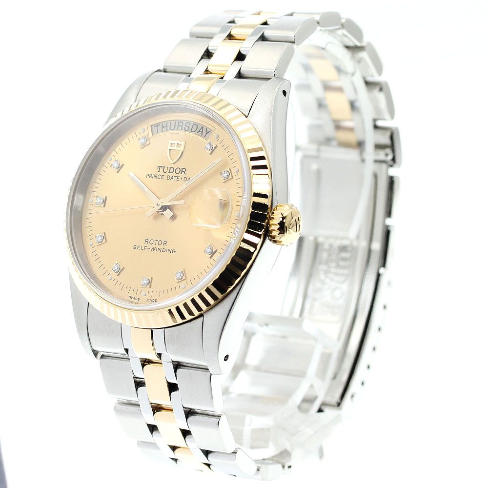 チュードル TUDOR 76213 プリンス デイトデイ 自動巻き メンズ