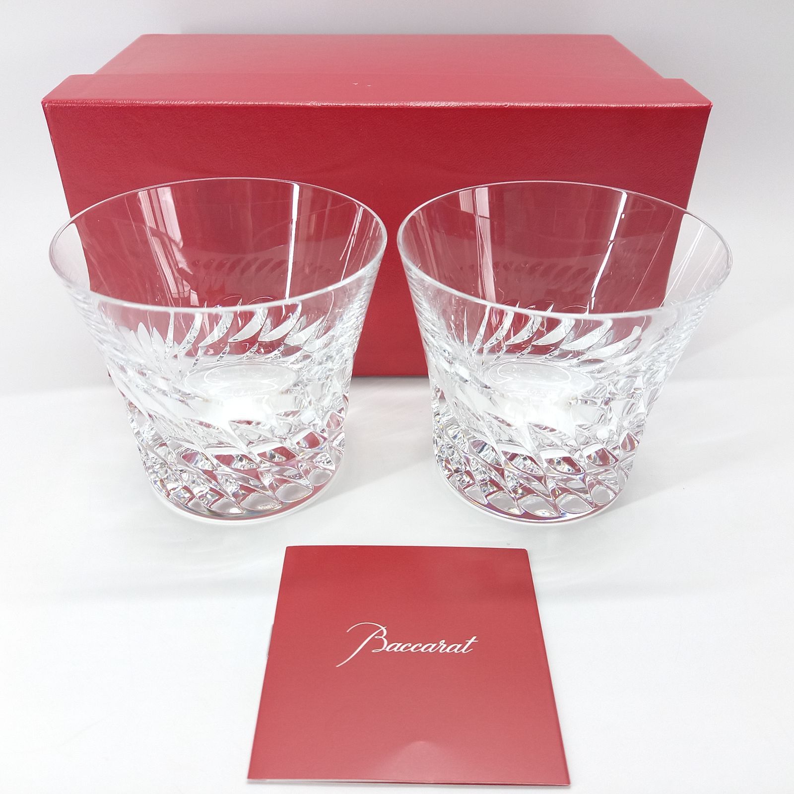 グローリア ペア ロックグラス タンブラー バカラ クリスタル Baccarat 