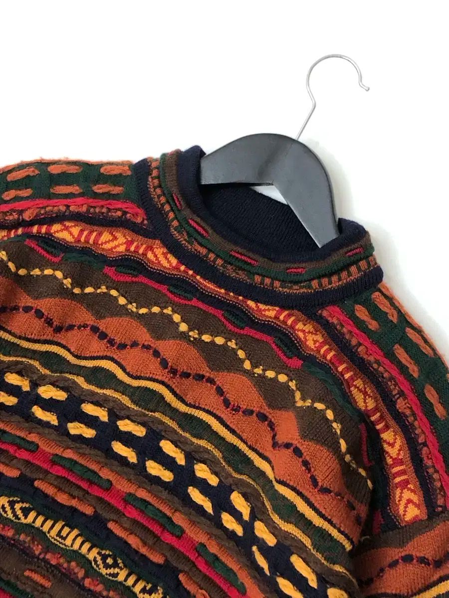 Coogi COOGI クージー ピュア ウール ケーブル ニット セーター