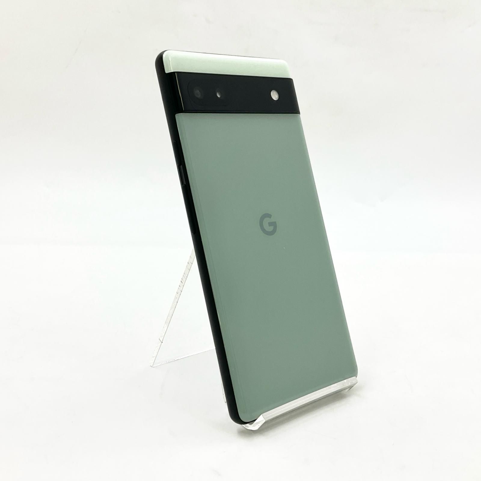 Google Pixel 6a 128GB sage（セージ） au GB17L 白ロム 動作
