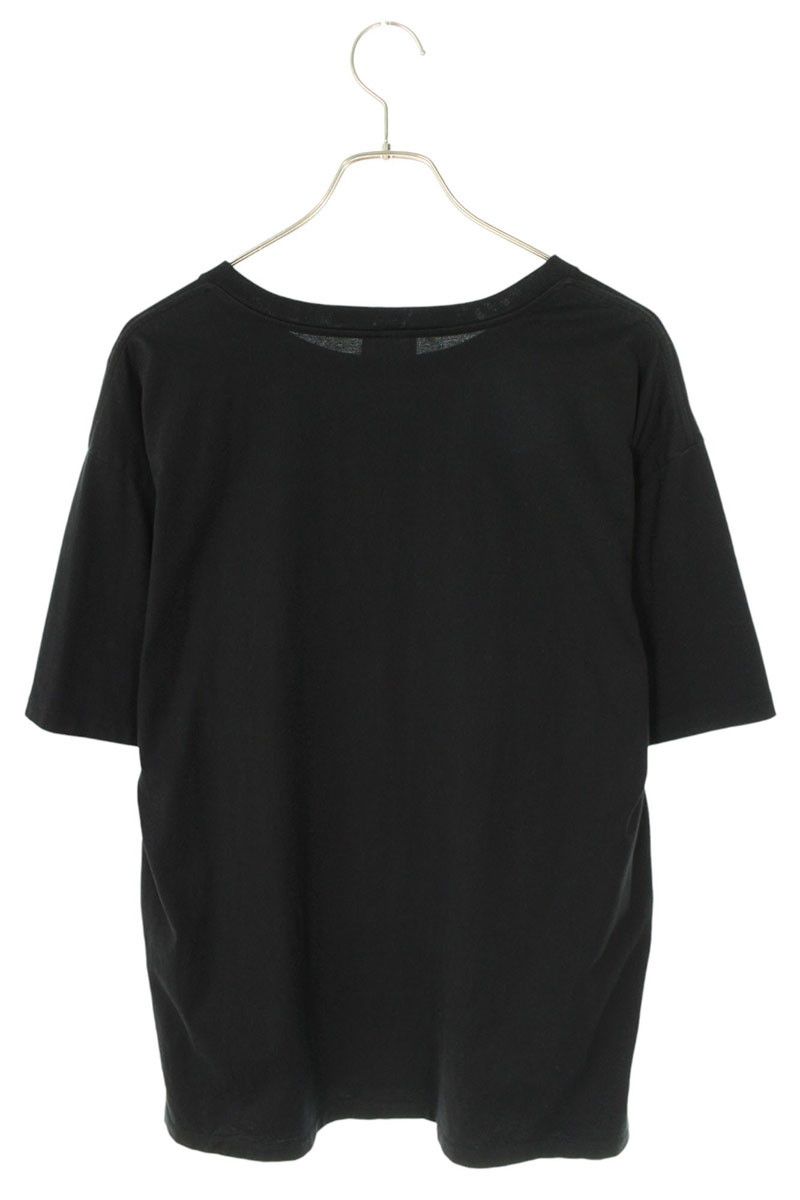 セリーヌ 2X681671Q ルーズフィットロゴプリントTシャツ メンズ L  