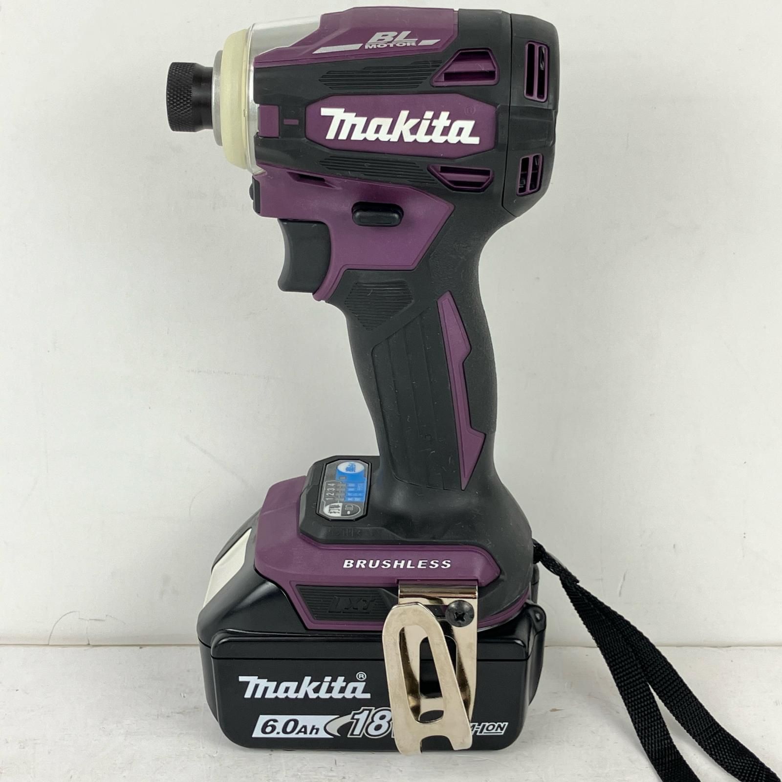 新品 未使用 マキタ18V インパクト【TD173Dパープル】バッテリー 新品 未使用 マキタ18V インパクト【TD173Dパープル】バッテリー