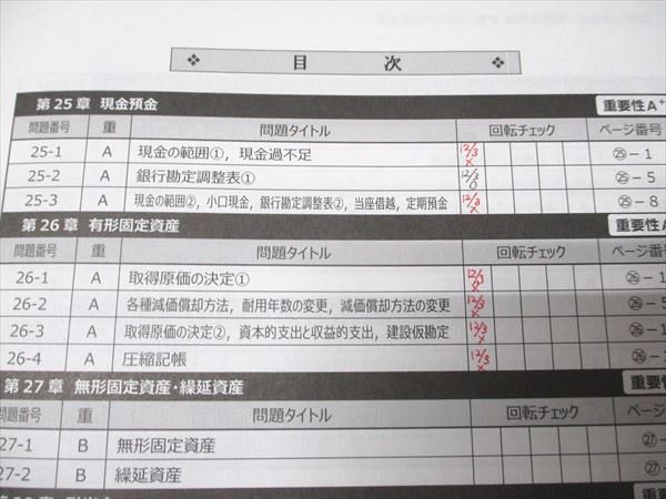 CPA会計学院 公認会計士講座 財務会計論 計算 短答対策/論文補完