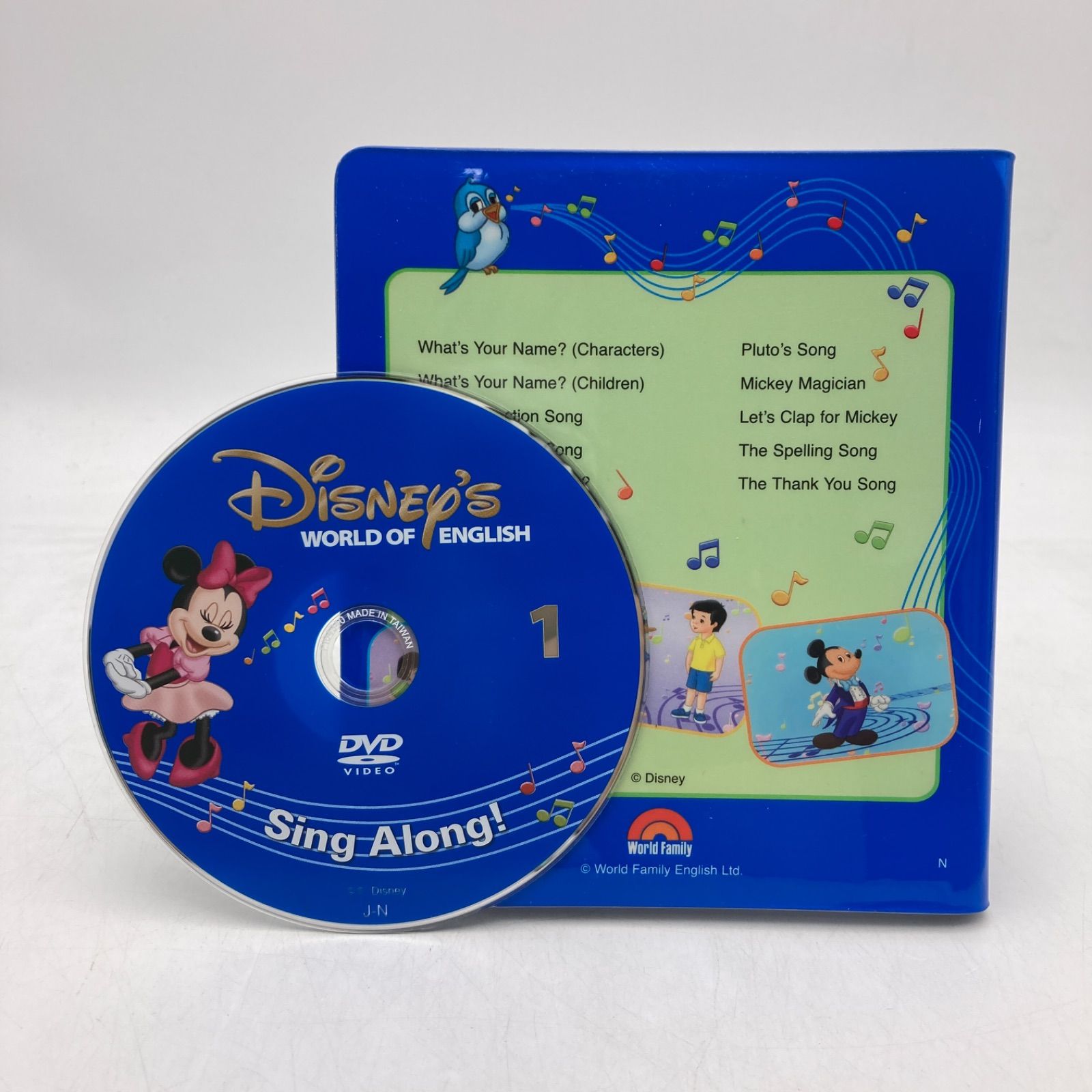新子役　美品　DWE ディズニー英語システム シングアロング DVD 12枚 シングアロング 新子役 DVD12枚 絵本＆CD 字幕あり ディズニー