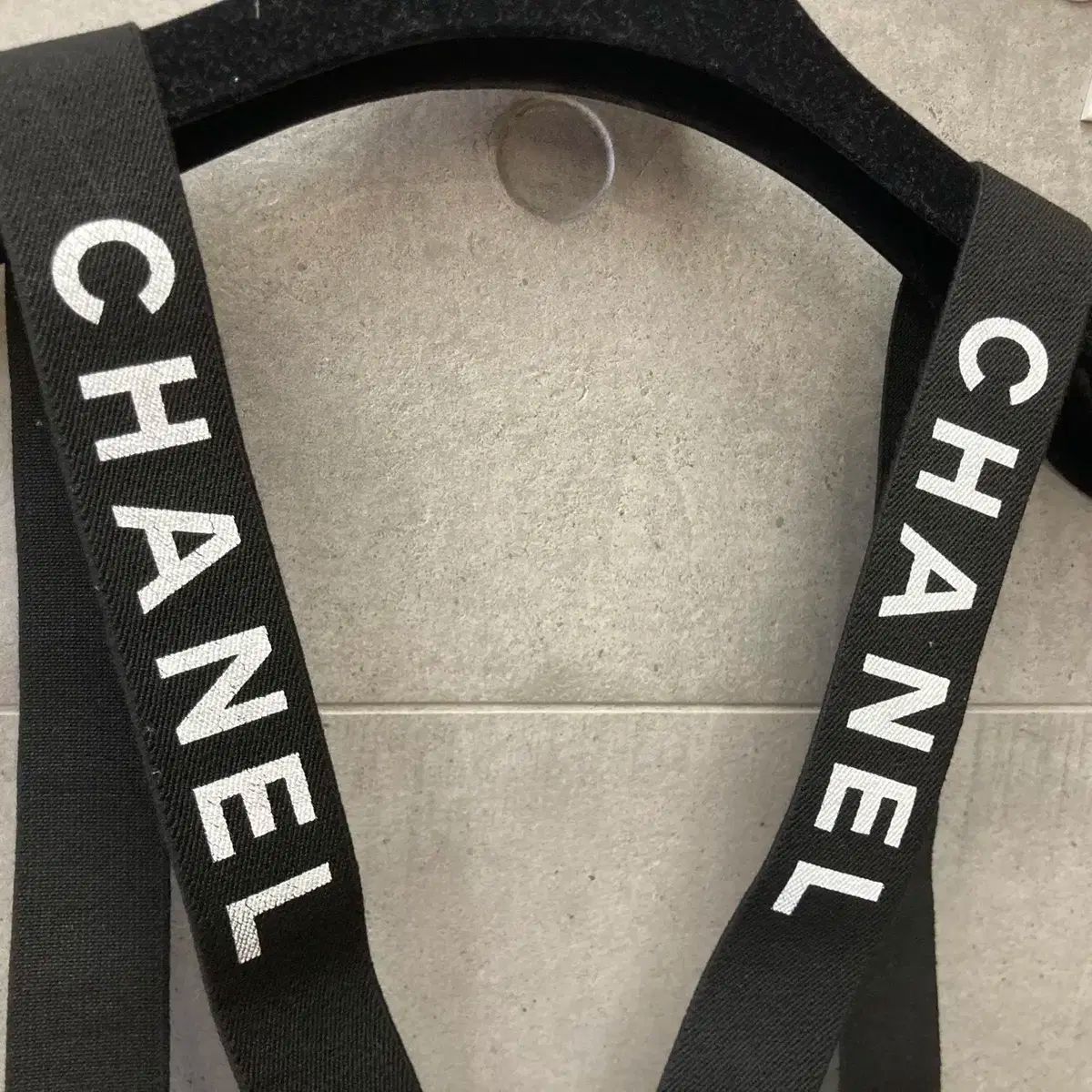 CHANEL(シャネル) ヴィンテージ ロゴ サスペンダー