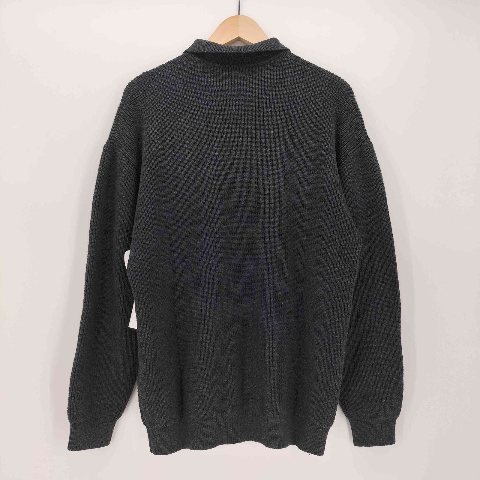 Steven Alan」 長袖ニット X-LARGE ダークグレー メンズ Steven Alan 