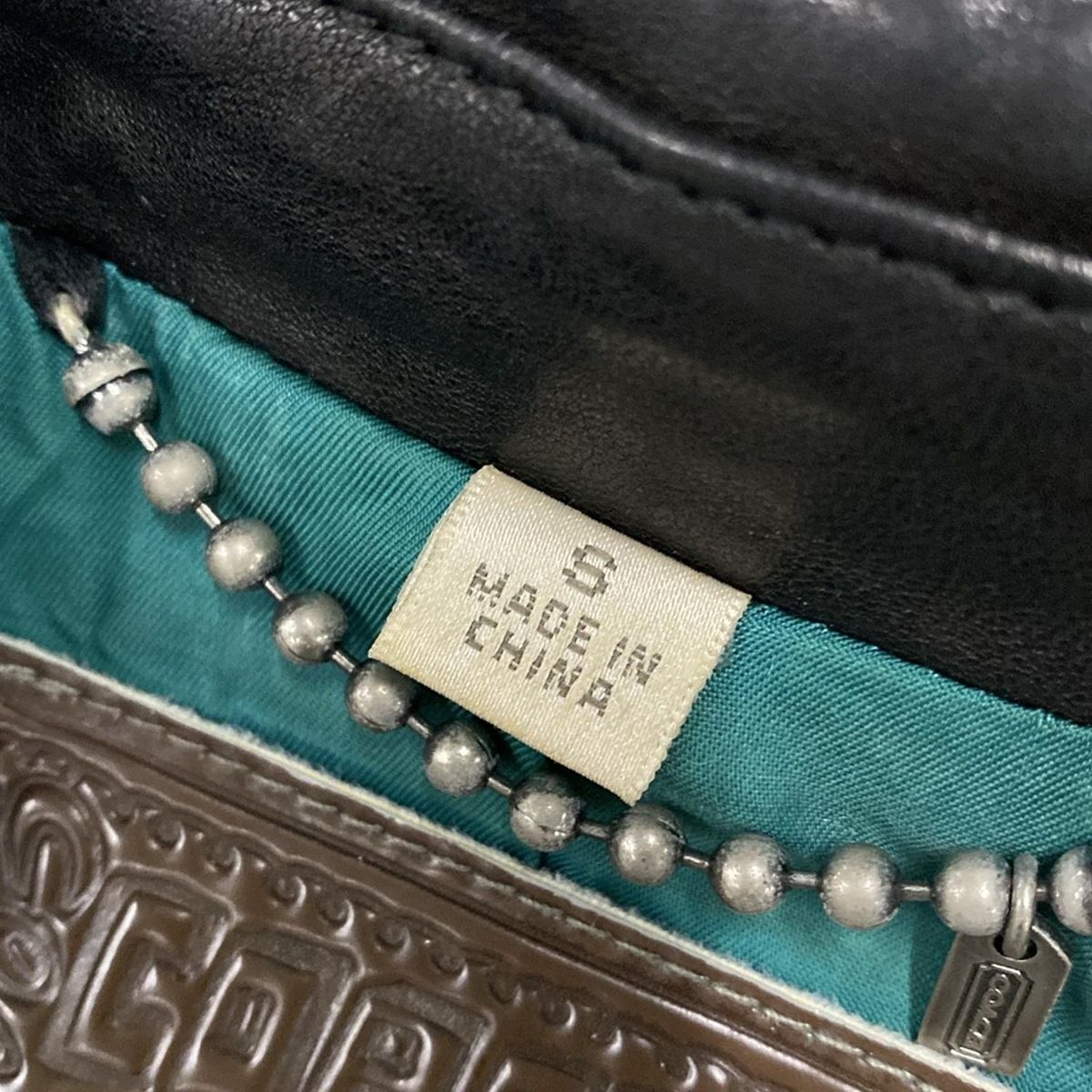 COACH コーチ ライダースジャケット サイズS レディース - 黒 長袖 レザー POPPY 秋 冬 GULLKHAN_COM