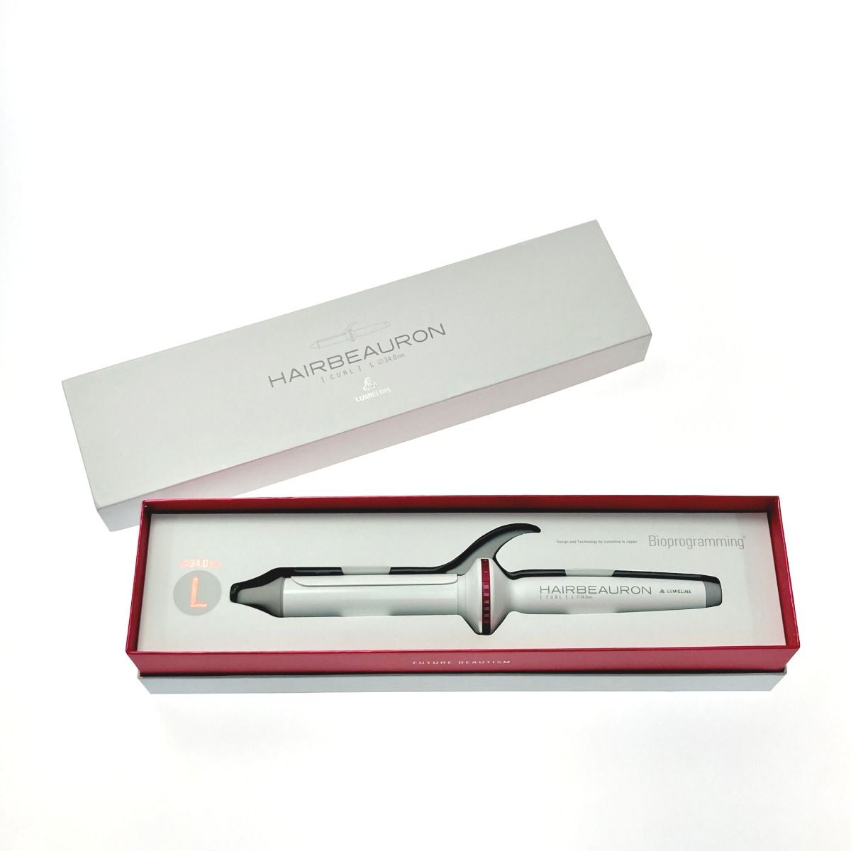 【未使用に近い】LUMIELINA リュミエリーナ HBRCL-GL 34mm ヘアビューロン 34mm リュミエリーナ HBRCL-GL Type L 34mm リュミ