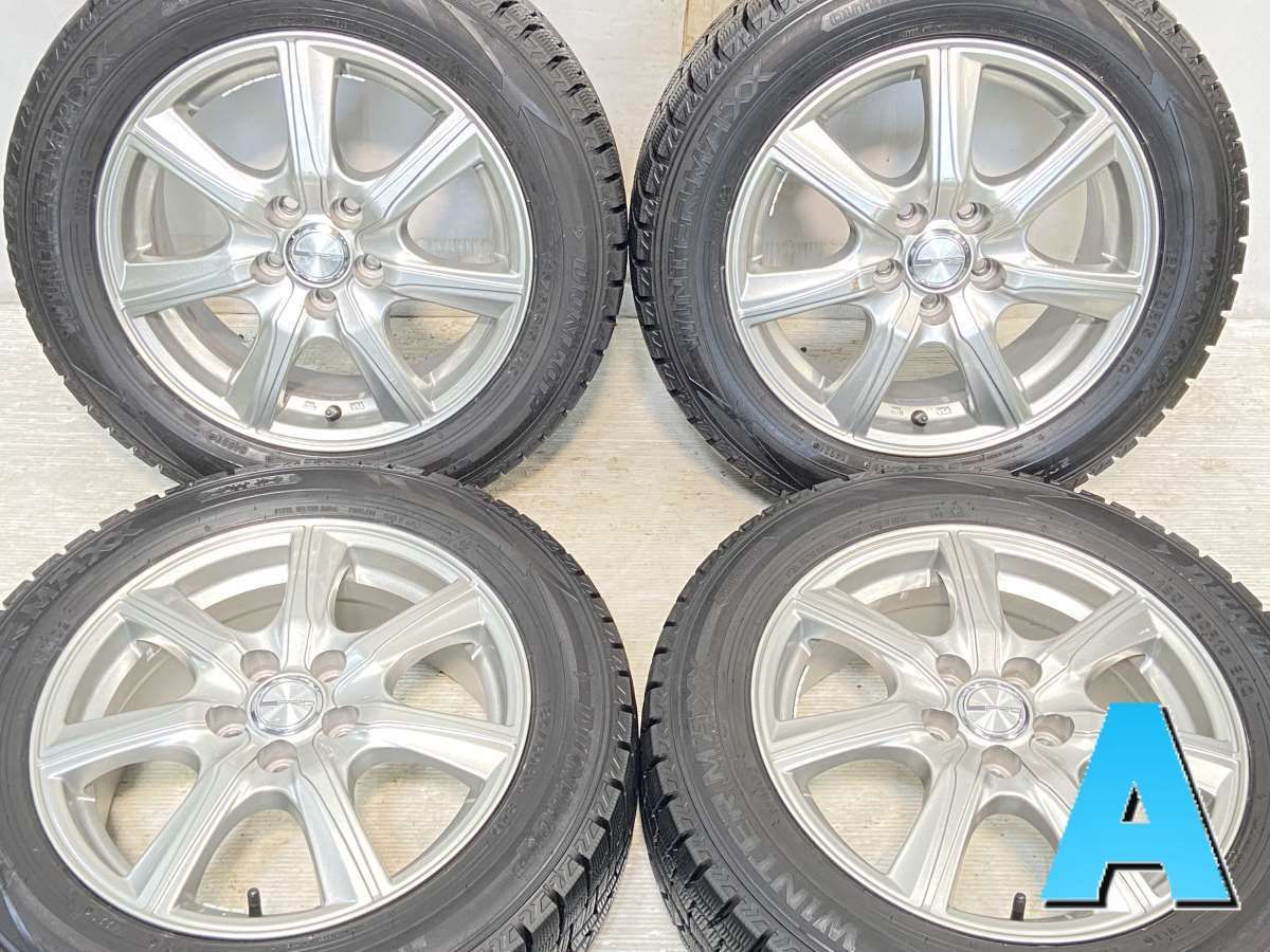 185/60R15  nダンロップ ウィンターマックス WM02 n　 PRD n15x6.0 43 100-5穴 n中古タイヤ スタッドレスタイヤ ホイールセット 4本セットn w15240110923