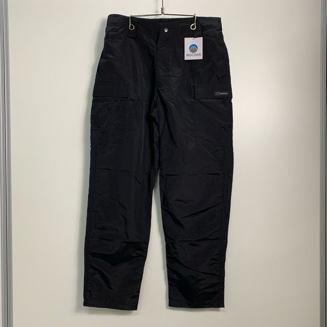MOCEAN 2059 NYLON CARGO PANTS L BLACK USA製 モーシャン ナイロン 