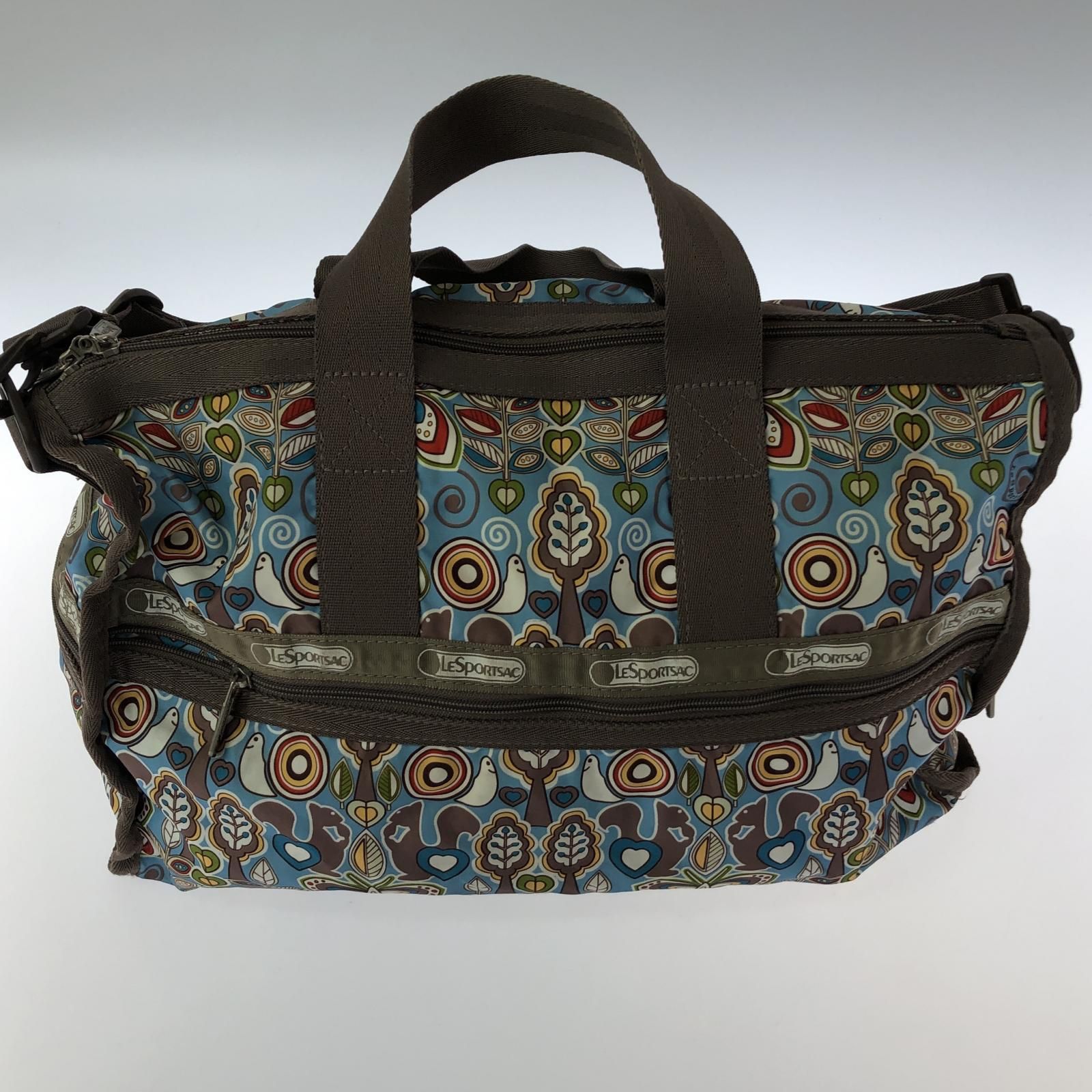 ☆美品☆ LeSportsac ボストンバッグ（大）花柄 ショルダー