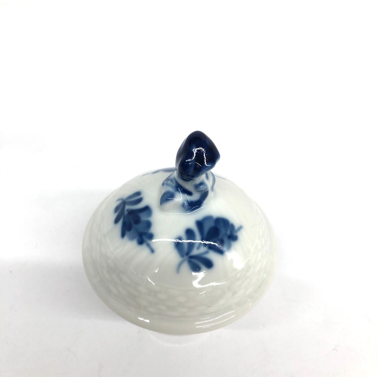 美品 ROYAL COPENHAGEN ロイヤルコペンハーゲン ブルーフラワーカーブ