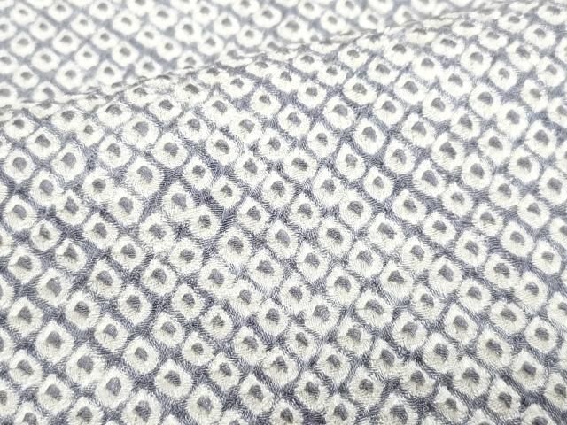 小紋　白大島紬　斜め縞　グラデーション　お洒落　着物　032a d 小紋 白大島紬 斜め縞 グラデーション お洒落 着物 032a d 紬 | 着物