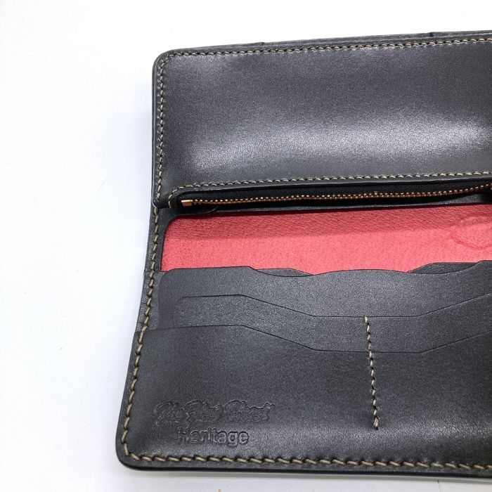 ☆THE FLAT HEAD フラットヘッド コンチョ付き ロングウォレット 牛革