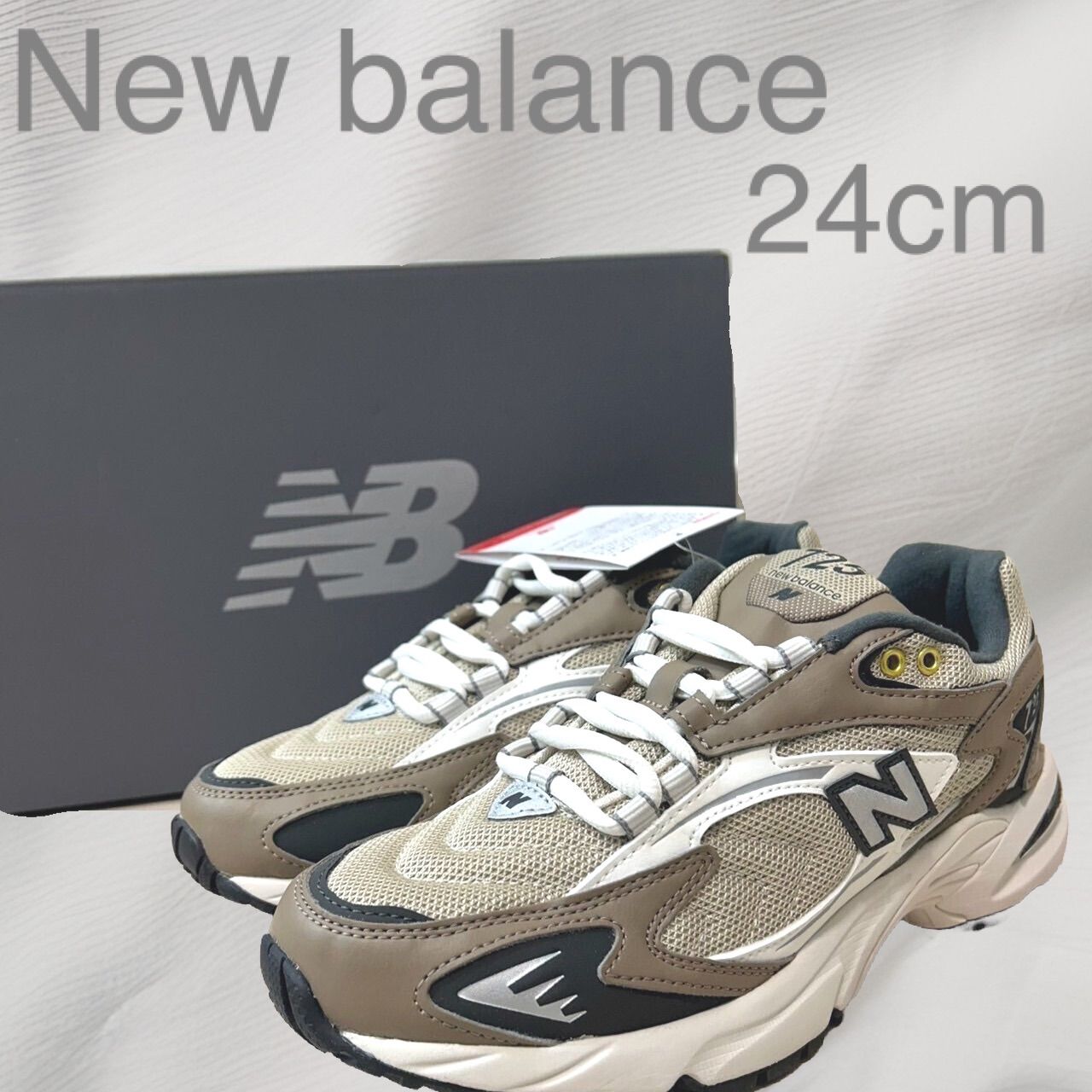 未使用タグ付き24㎝】New Balance ML725AK ニューバランス ブラウン 