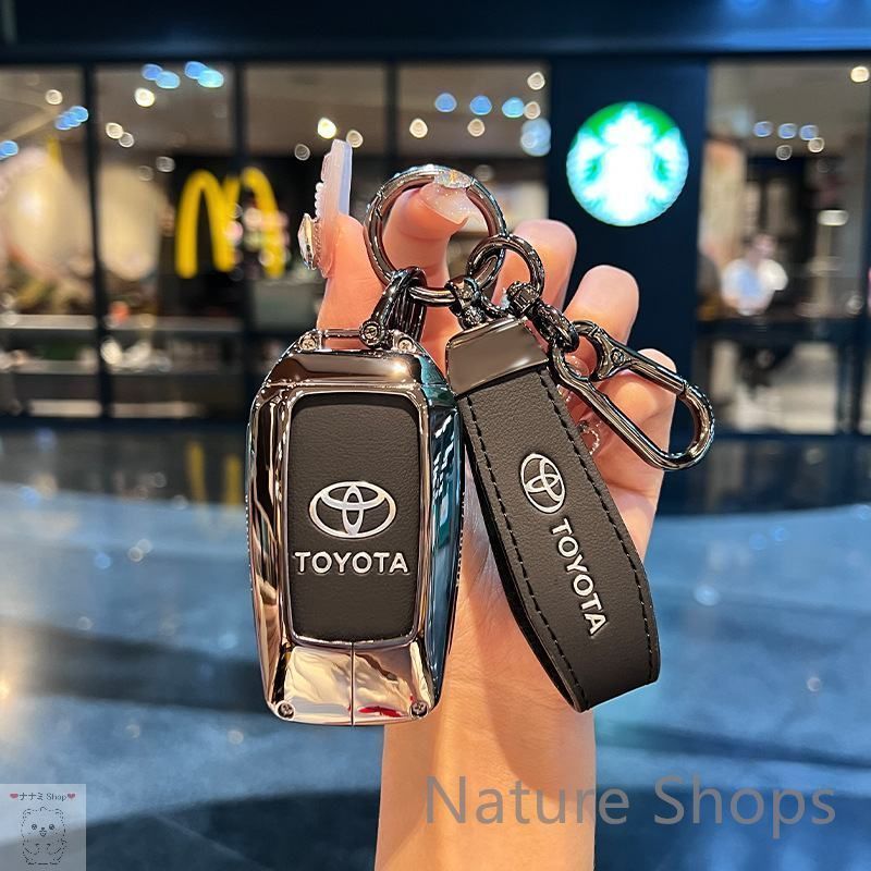 【新品未使用】トヨタ 車 鍵収納 TOYOTA キーカバー キーホルダー 滑り 傷 防止高級で質感 #K14vff73