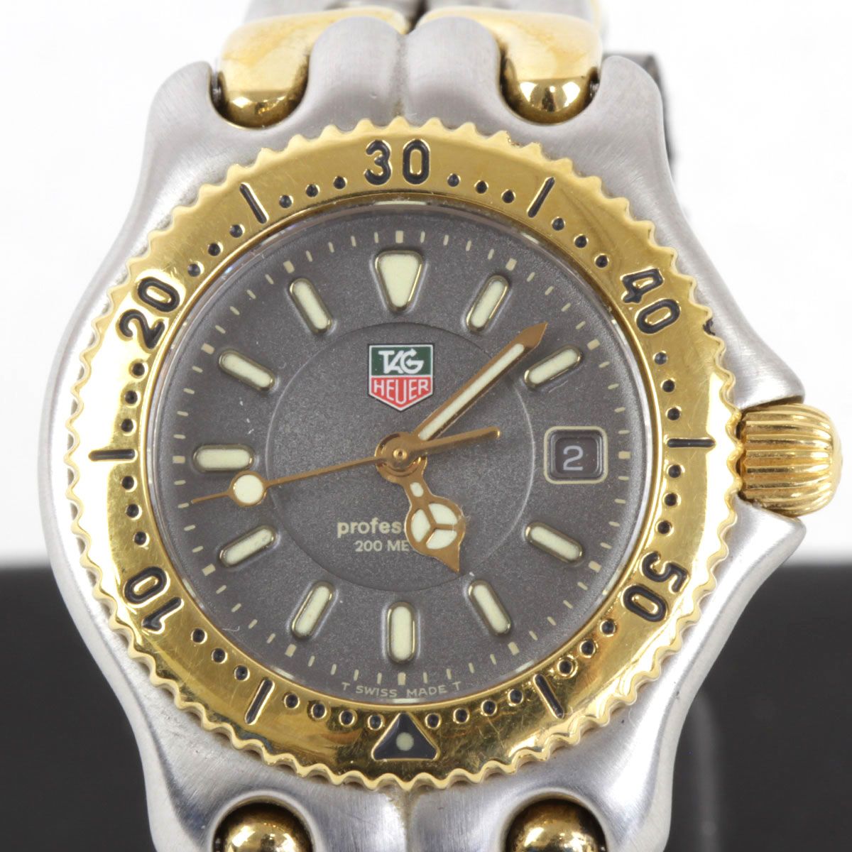 ジャンク『動作未確認』 TAG HEUER  セル プロフェッショナル 200m WG1320-0 腕時計 クォーツ メンズ