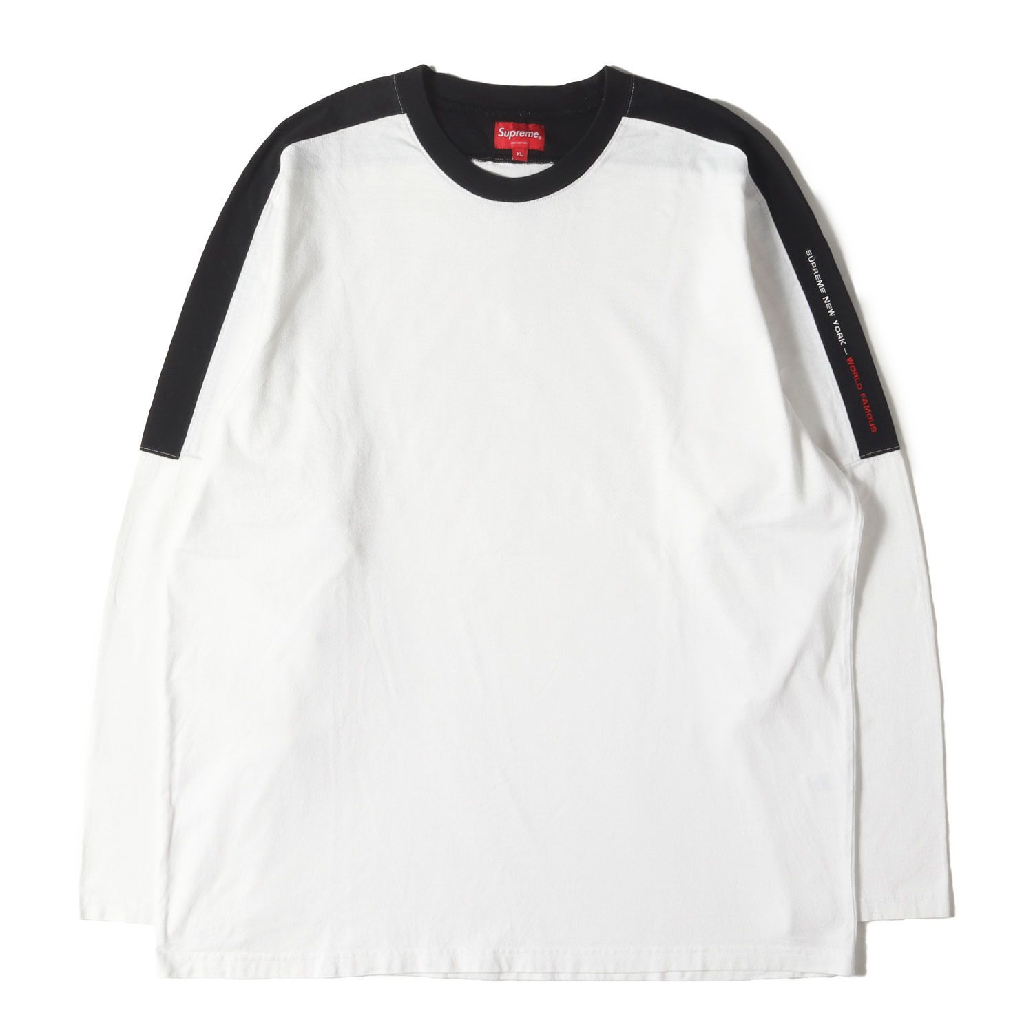 Supreme シュプリーム Tシャツ ホワイト×ブラック 白黒 サイズ