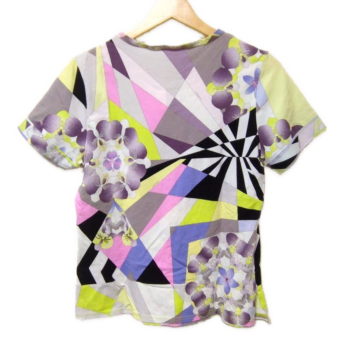 LEONARD SPORT 花柄 半袖Tシャツ サイズ42 LEONARD SPORT(レオナールスポーツ) 半袖Tシャツ サイズ42 L