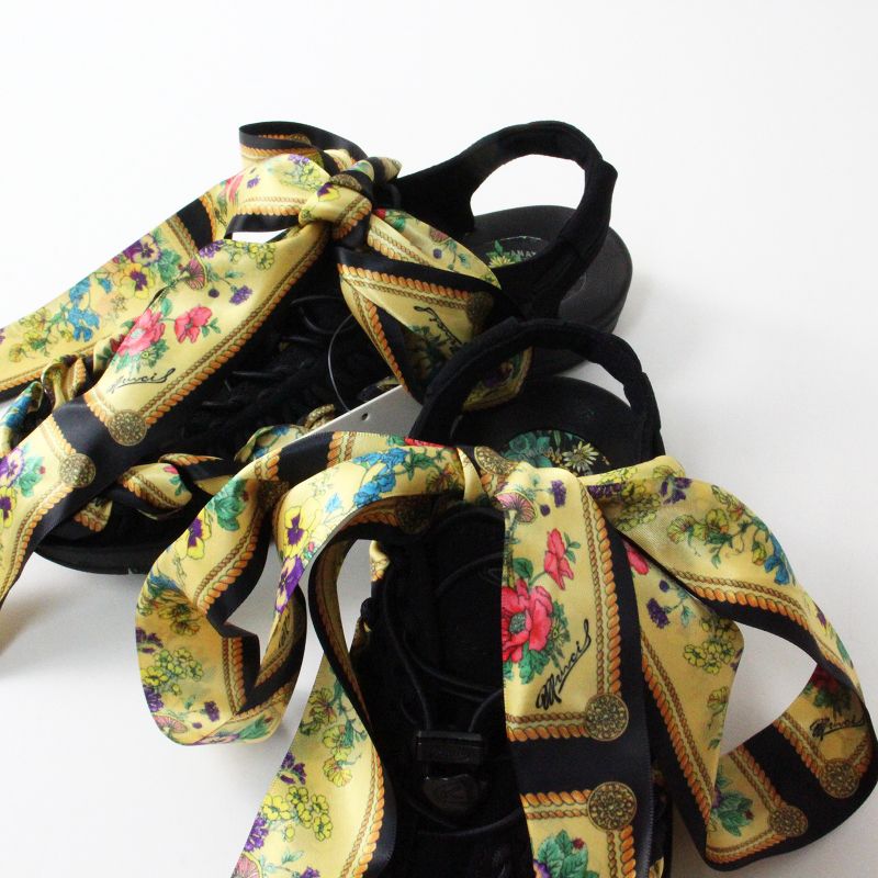 ミュベール キーン MUVEIL×KEEN スカーフリボン サンダル 24cm