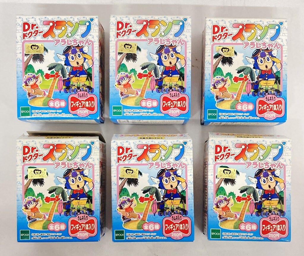 全6種 エポック社 Dr.スランプ アラレちゃん フィギュア コレクション