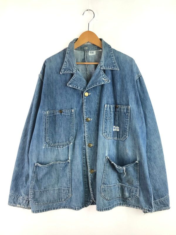 現状渡し品】 HERCULES ヘラクレス 40～50's DENIM COVERALL 40