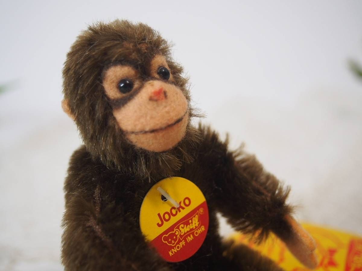 ♡シュタイフ お猿さん♡チンパンジー Jocko ジョコ アンティークシュタイフ Yahoo!オークション - シュタイフ Jocko Chimpanzee