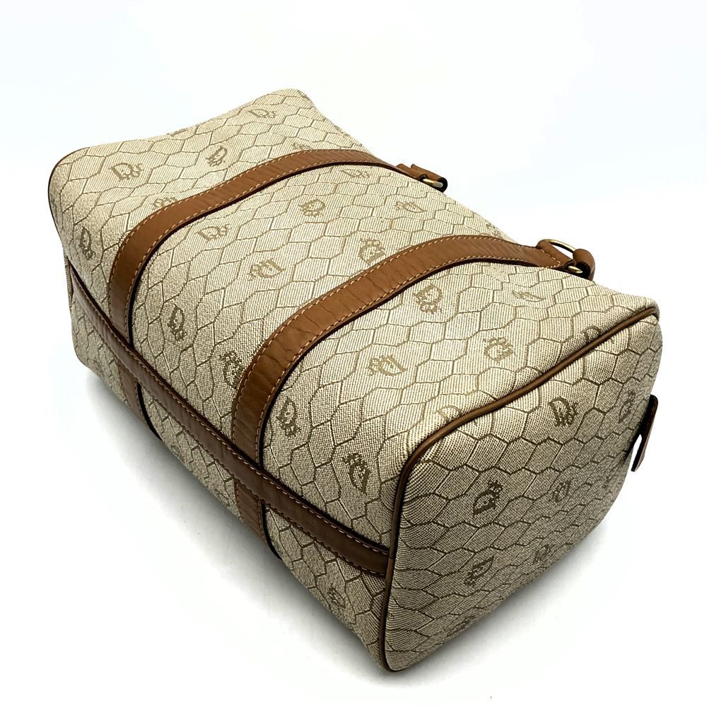 dior ボストンバッグ ロゴパターン ブラウン ベージュ dior ボストンバッグ ロゴパターン ブラウン ベージュ