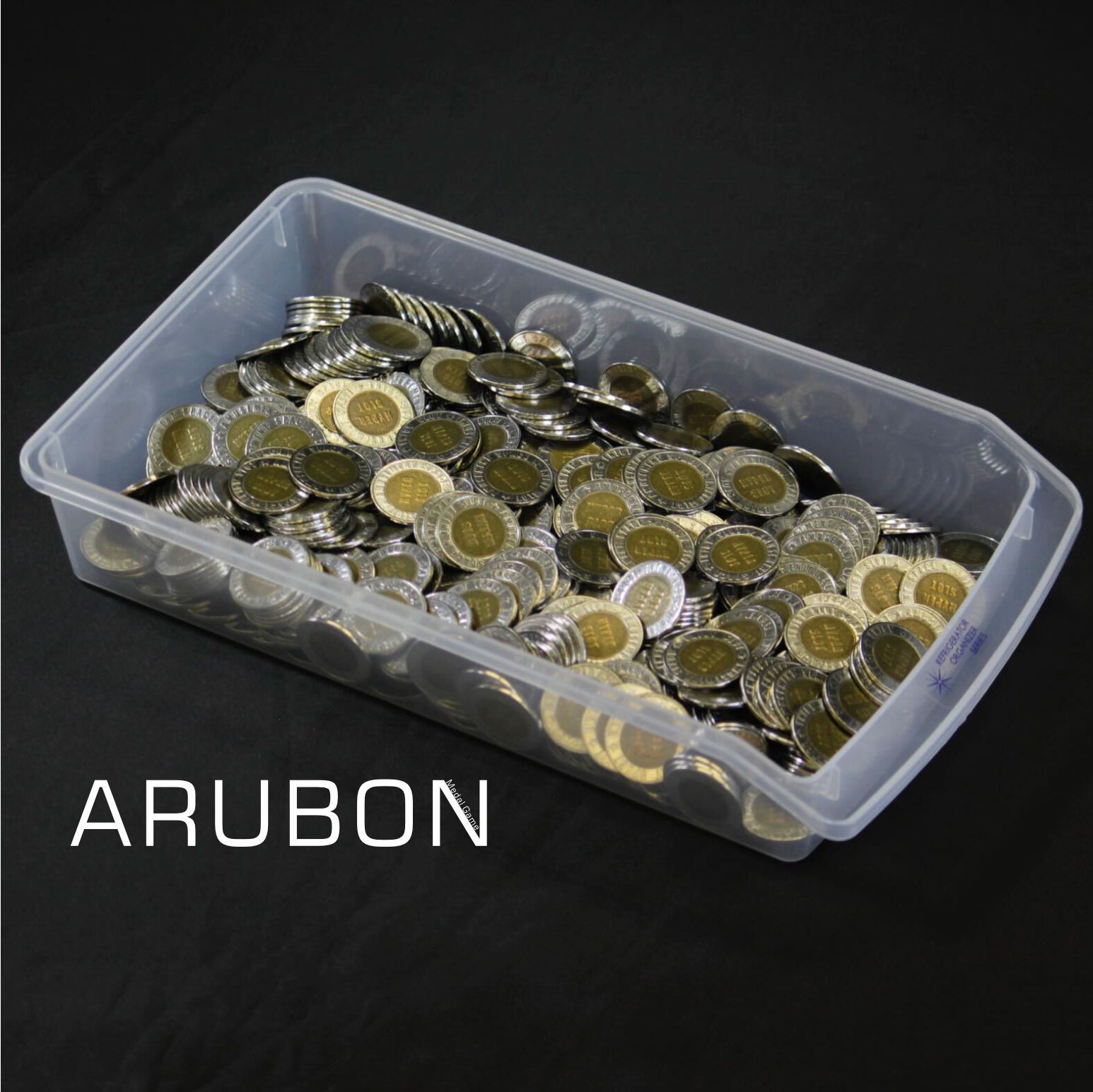 【ななゆう】木製メダルゲームST＋メダル500枚 メダル500枚 （ななゆう様専用】木製メダルゲームST＋メダル500