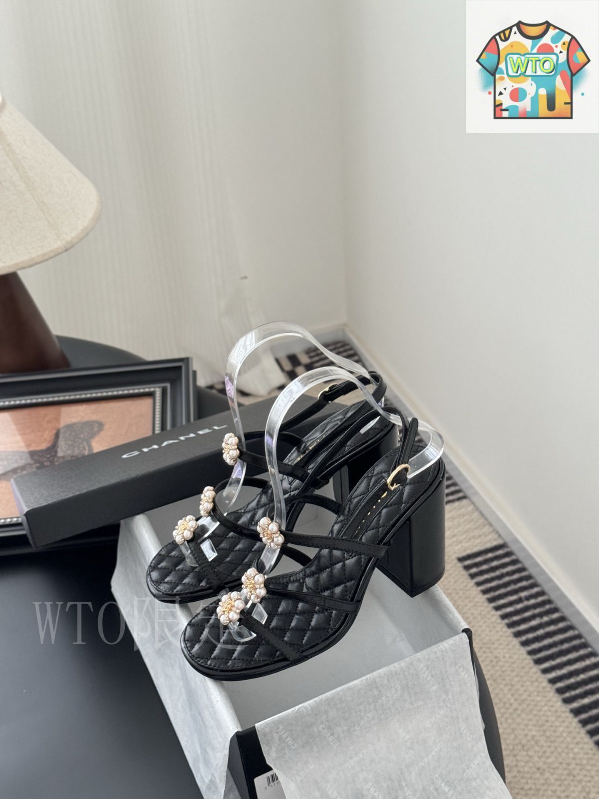 【視線を独り占め♪】CHANEL 25SS サンダル Chanel 25P 椿サンダル07-1 - メルカリ