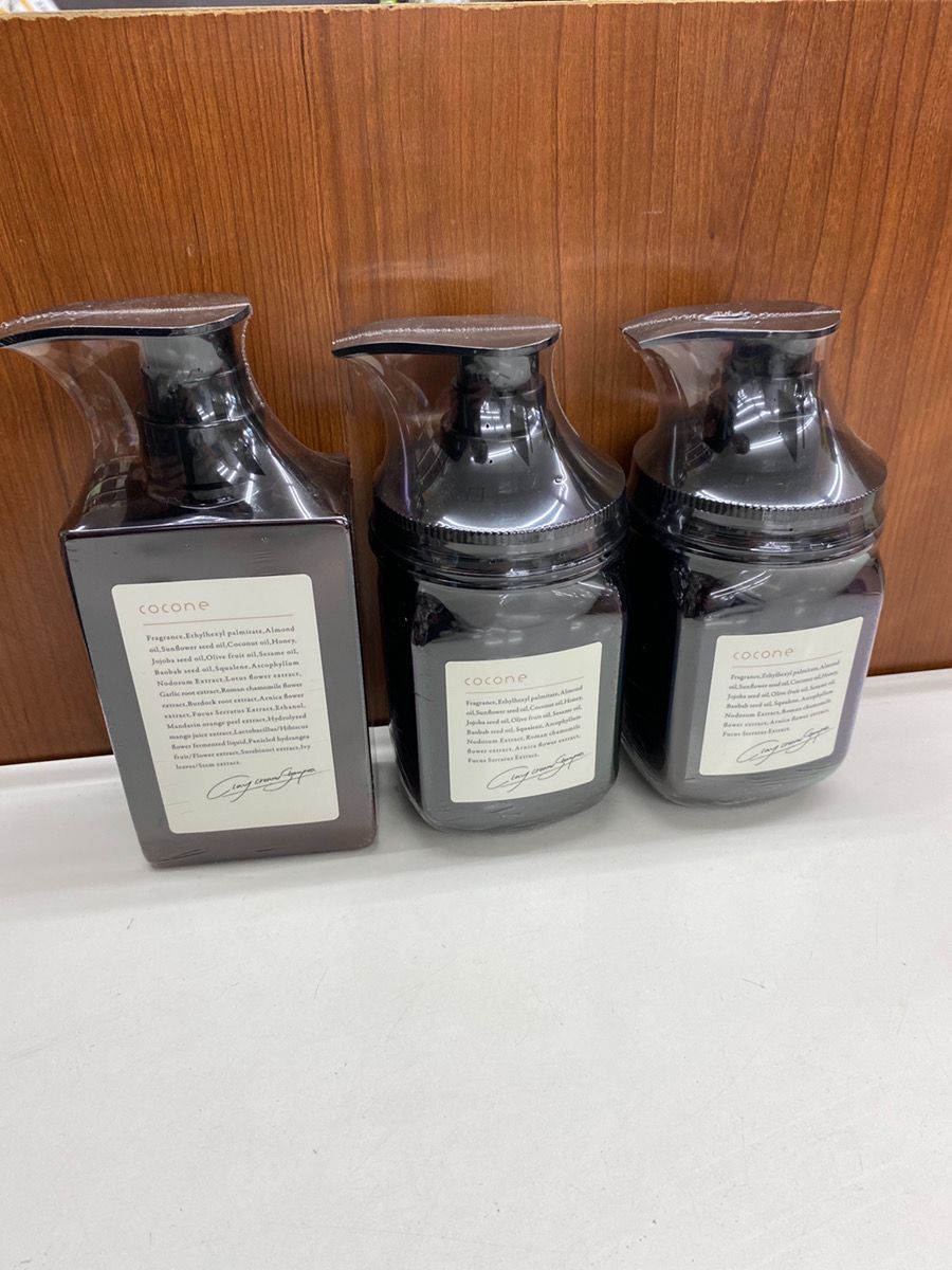 cocone ココネ クレイクリーシャンプー ベルガモット 380g 3本