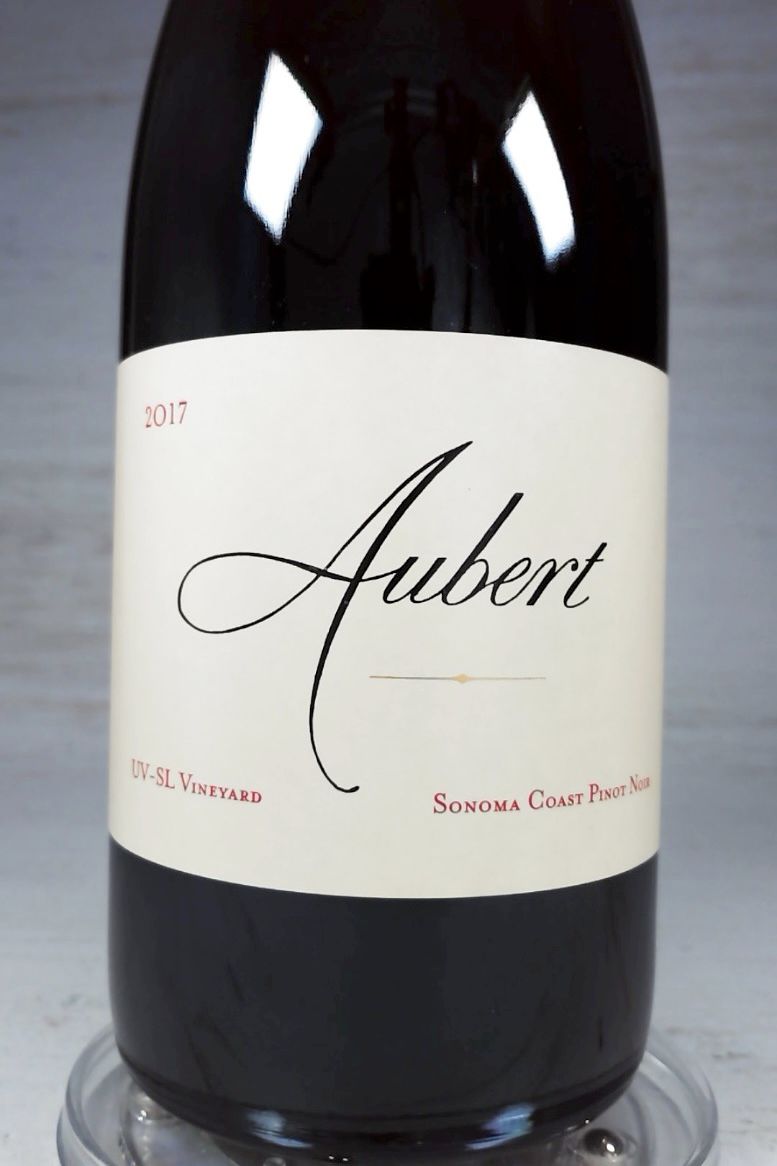 ★高評価95点★オベール、UV-SLヴィンヤード、ピノ・ノアール★ Aubert, UV-SL Vineyard Pinot Noir, Sonoma County [ 2017 ]