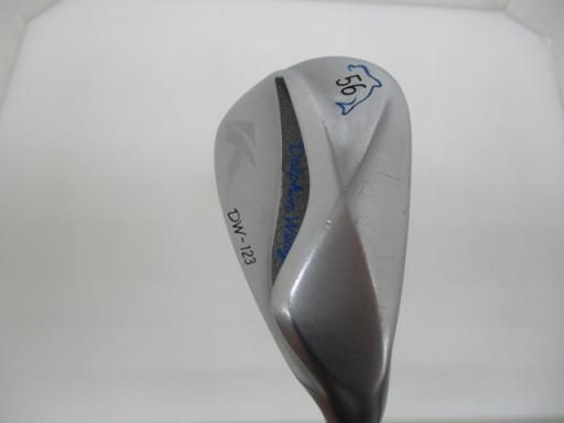 【】 キャスコ Dolphin Wedge DW-123 シルバー 56° ウェッジ WG 純正特注シャフト (フレックスS) メンズ 男性用 右利き 右用 Cランク ゴルフクラブ