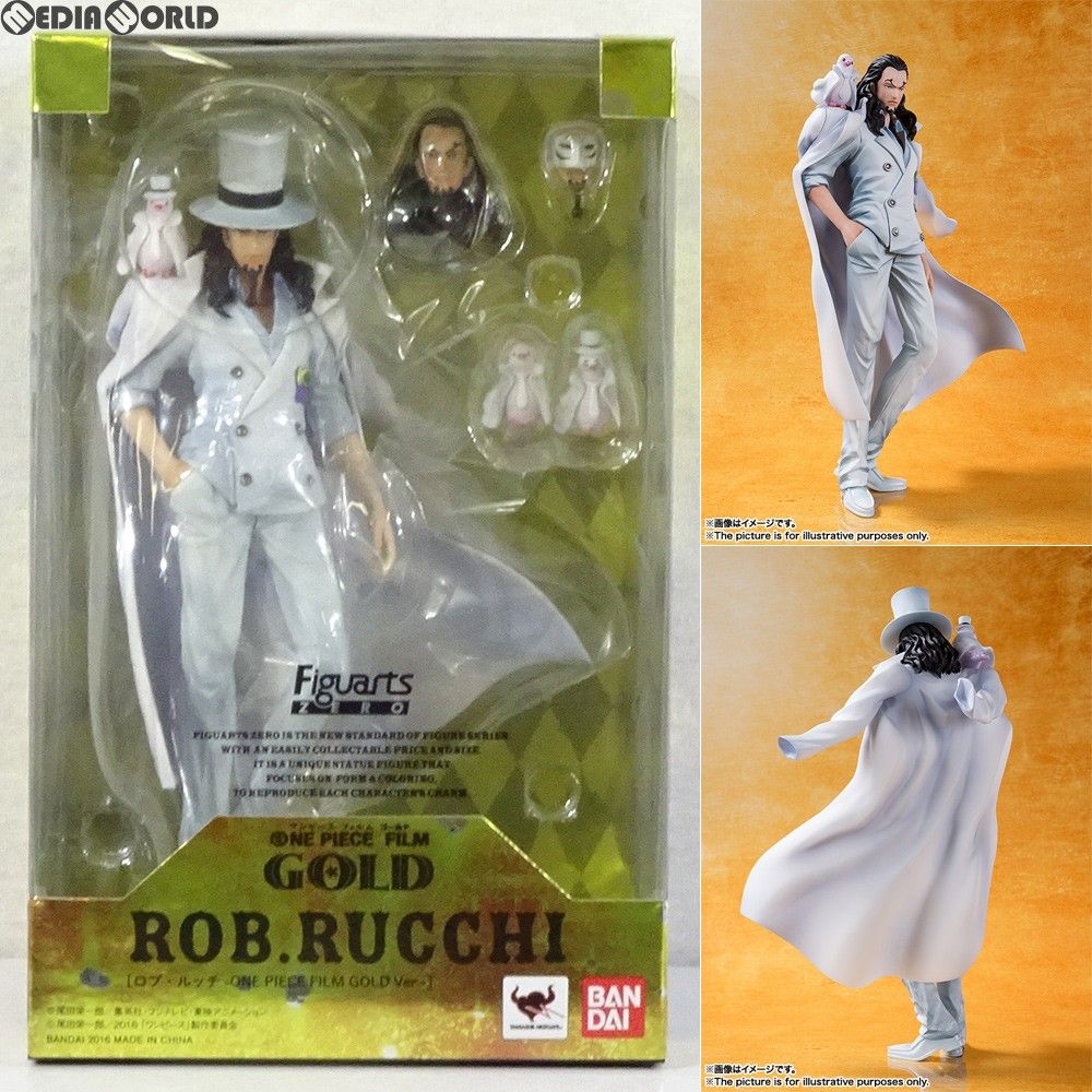フィギュアーツZERO ロブ・ルッチ -ONE PIECE FILM GOLD Ver.- ワンピースフィルムゴールド 完成品 フィギュア バンダイ