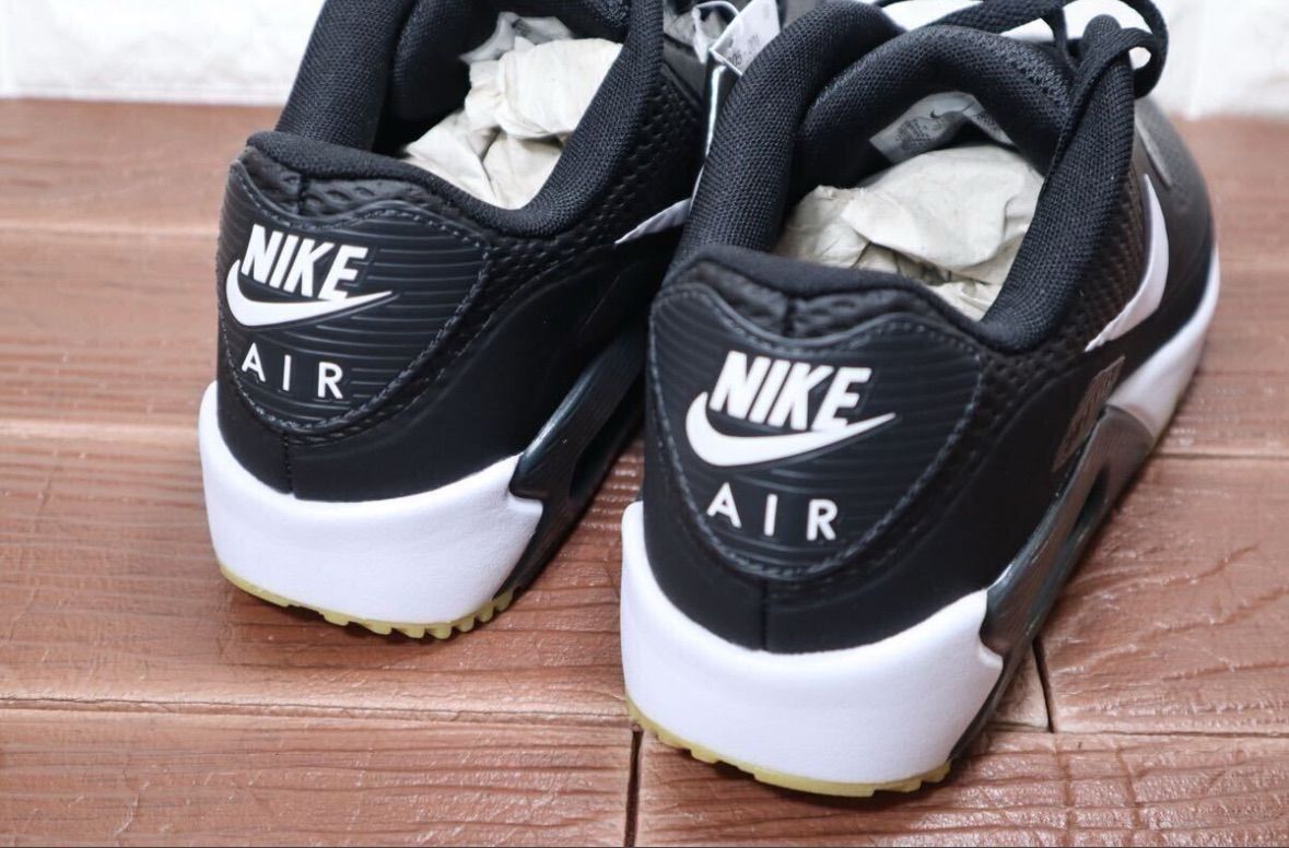 ナイキ 【未使用級】NIKE エアマックス 黒 26.5cmメンズ ゴルフ