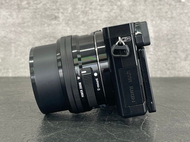 中古】 (ソニー) SONY α6000(ILCE-6000)+E16-50/3.5-5.6 PZ ﾌﾞﾗｯｸ  
