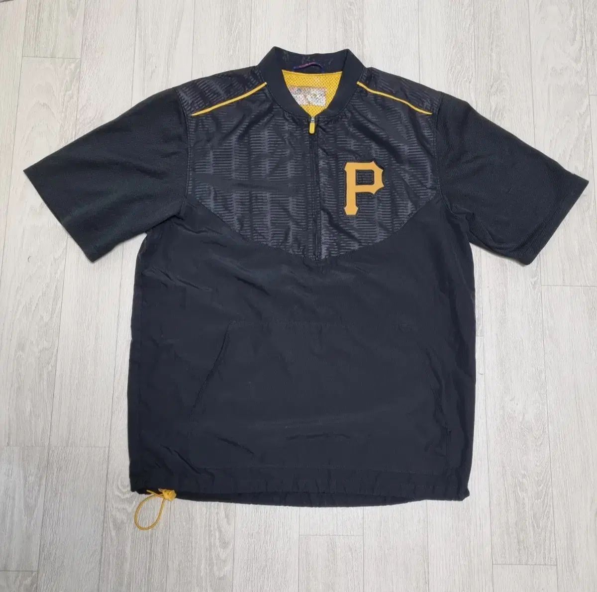 野球 Majestic マジェスティック MLB ピッツバーグ クールベース 半袖 100 サイズ